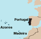 Azores - location map / Açores - mapa de localização
