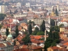 Bosnia-Herzegovina - Sarajevo:  the old city from above - stari grad (photo by J.Kaman)