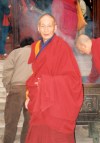 China - Beijing: Buddhist Monk at the forbidden city - Unesco world heritage site (photo by Miguel Torres)