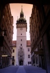 Czech Republic - Czech Republic - Brno / Brünn  (Southern Moravia - Jihomoravský - Brnenský kraj):  Town Hall Tower - photo by J.Kaman