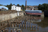 Finland - Helsinki: shipyard from Suomenlinna / Viapori sea fortress - photo by Juha Sompinmäki