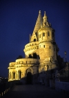 Hungary / Ungarn / Magyarország - Budapest: Fisherman's Bastion at night (photo by J.Kaman)