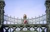 Hungary / Ungarn / Magyarország - Budapest: Hungarian crown and a coat of arms on the Independence / Liberty bridge (photo by J.Kaman)