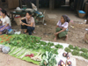 Laos - Vang Veing: farmers' market - photo by P.Artus