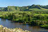 Khövsgöl province, Mongolia: Selenge river and its valley, near Ikh Uul - photo by A.Ferrari