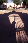 Mozambique island / Ilha de Moçambique, Nampula province: at the gate of the ancient arsenal - shadow  / entrada do antigo arsenal - capitania - photo by F.Rigaud