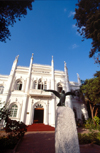 Mozambique / Moçambique - Maputo / Lourenço Marques: Museum of Natural History - Manueline architecture - Praça Travessia do Zambeze / museu de história natural Álvaro de Castro - arquitectura neo-manuelina - administrado pela Universidade Eduardo Mondlane - photo by F.Rigaud