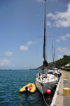 Gustavia, St. Barts / Saint-Barthélemy: yacht Johnny J - Beneteau Oceanis 321 - Gustavia harbour - photo by M.Torres