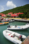 Gustavia, St. Barts / Saint-Barthélemy: Caribe inflatable boats - photo by M.Torres