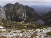 Australia - Tasmania - Franklin–Gordon Wild Rivers National Park: pond - Tasmanian Wilderness World Heritage Area (photo by  M.Samper)
