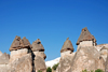 Cappadocia - Göreme, Nevsehir province, Central Anatolia, Turkey: fairy chimneys in the Valley of the Monks - Pasabagi Valley- photo by W.Allgöwer