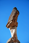 Cappadocia - Göreme, Nevsehir province, Central Anatolia, Turkey: rock in precarious balance - Valley of the Monks - Pasabagi Valley - photo by W.Allgöwer