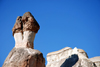 Cappadocia - Göreme, Nevsehir province, Central Anatolia, Turkey: twin rocks - Valley of the Monks - Pasabagi Valley- photo by W.Allgöwer